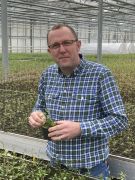 Andy Jeanes at The Guernsey Clematis Nursery